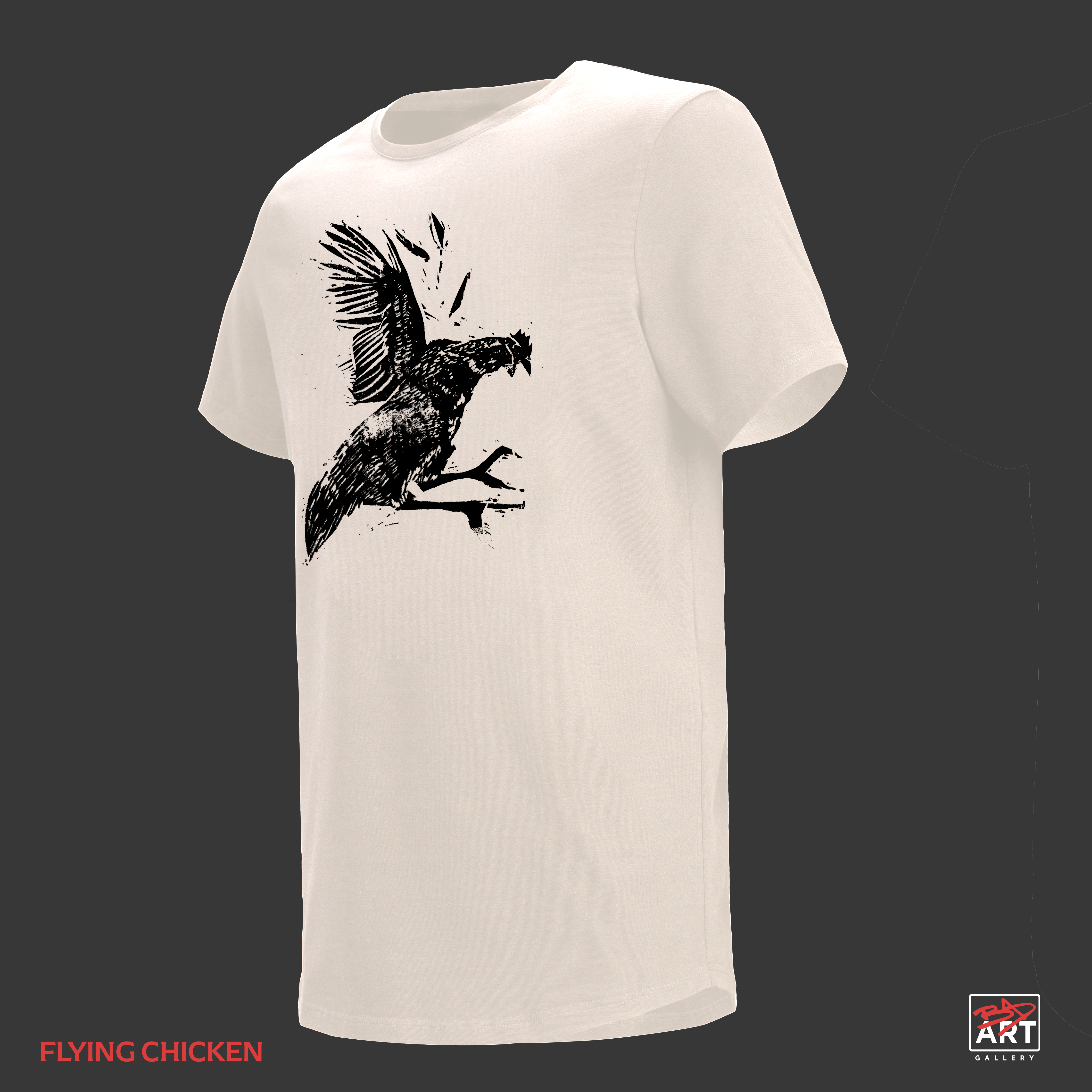 FLYING CHICKEN TEE