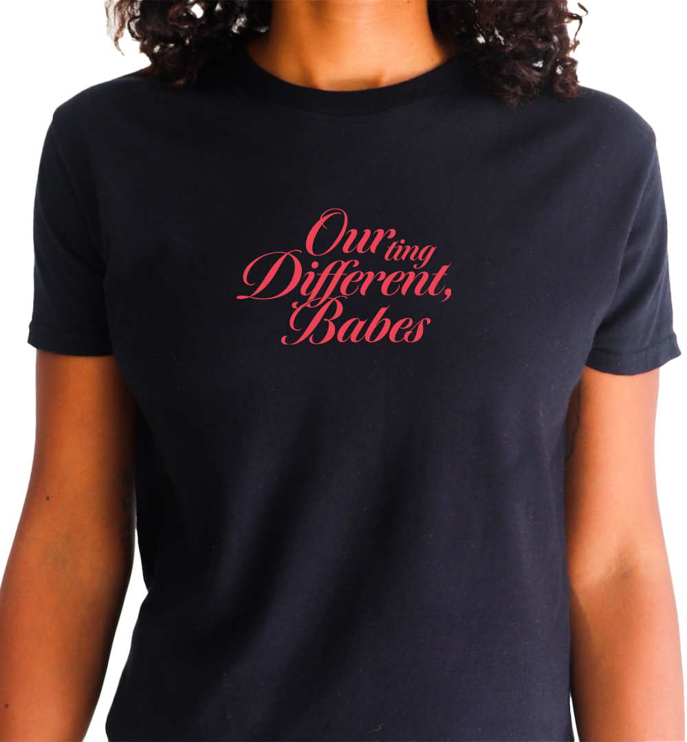 V Day - "Our ting Different Babes" Tee
