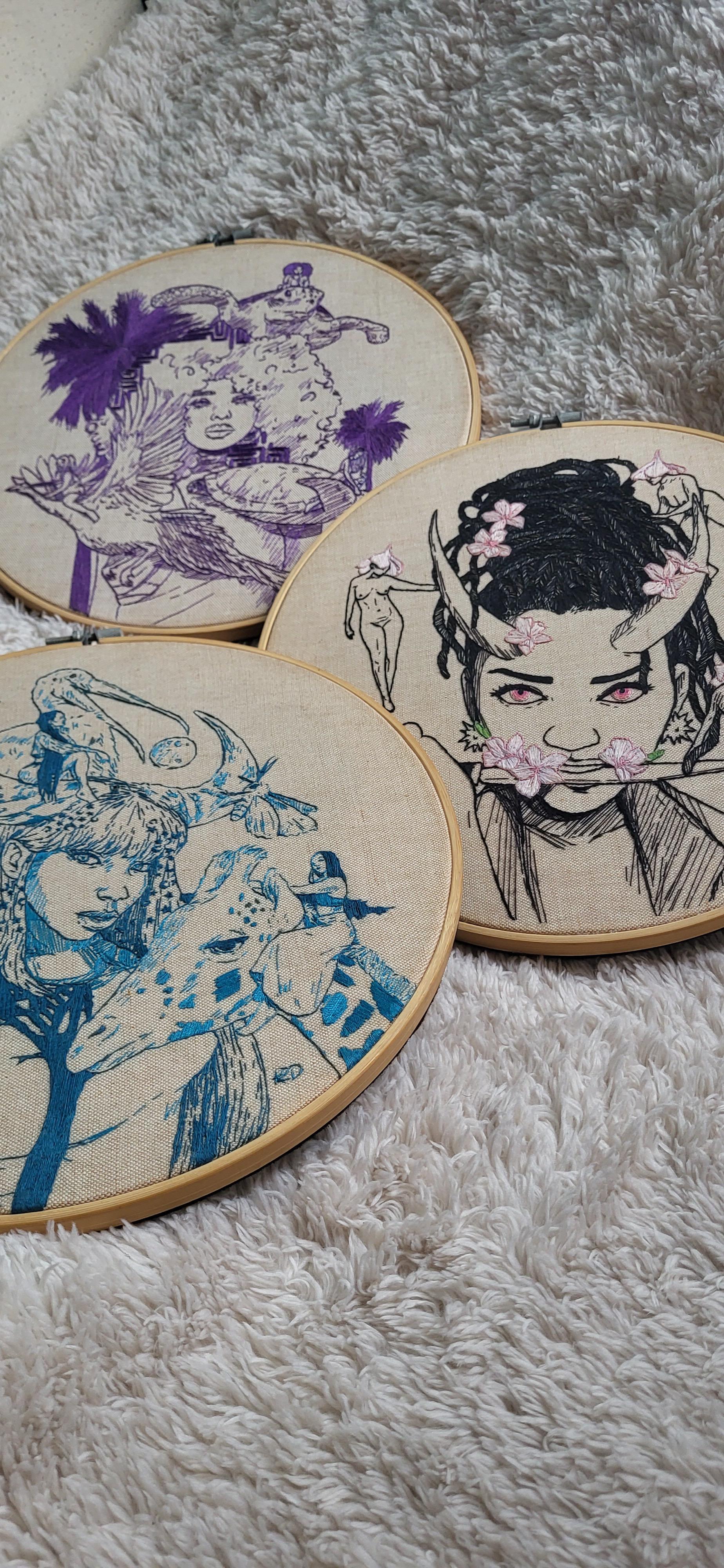 Embroidery Workshop with Kokab ZD and 876thrift OCT 26
