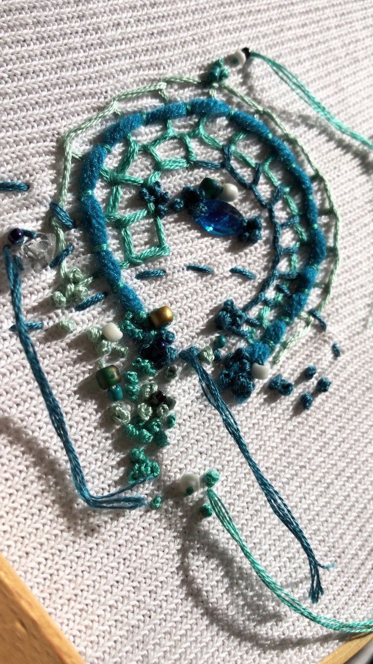 Embroidery Workshop with Kokab ZD and 876thrift OCT 26