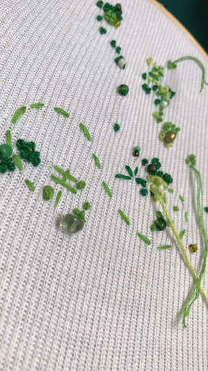 Embroidery Workshop with Kokab ZD and 876thrift OCT 26